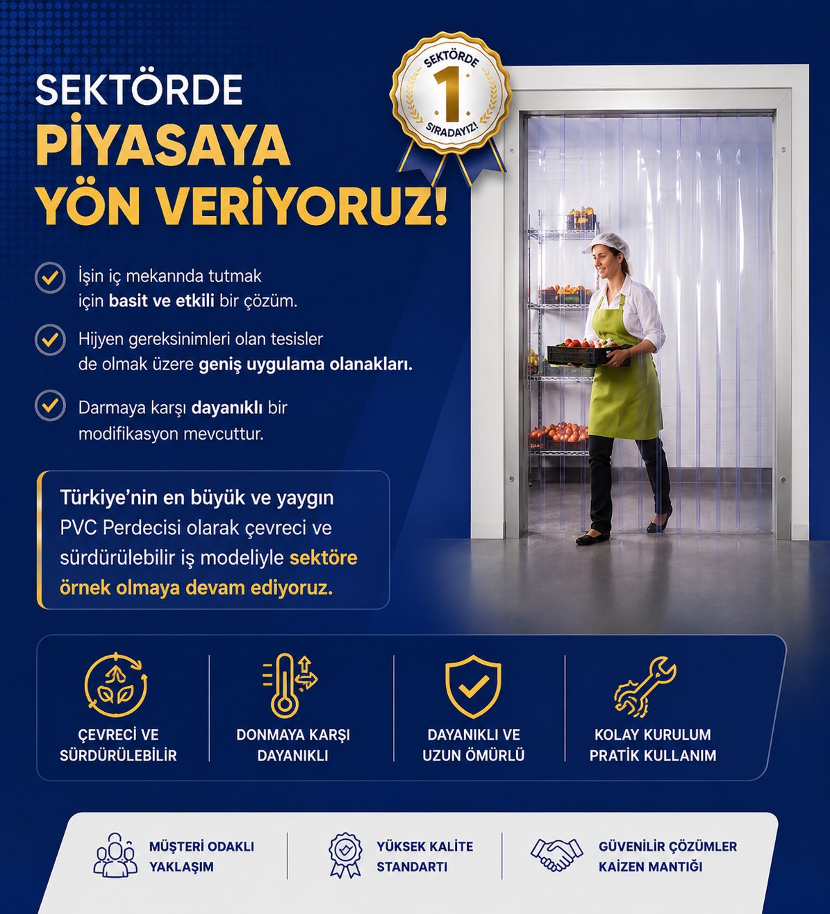 Pro PVC Perde çevreci ve dayanıklı PVC perde çözümleri