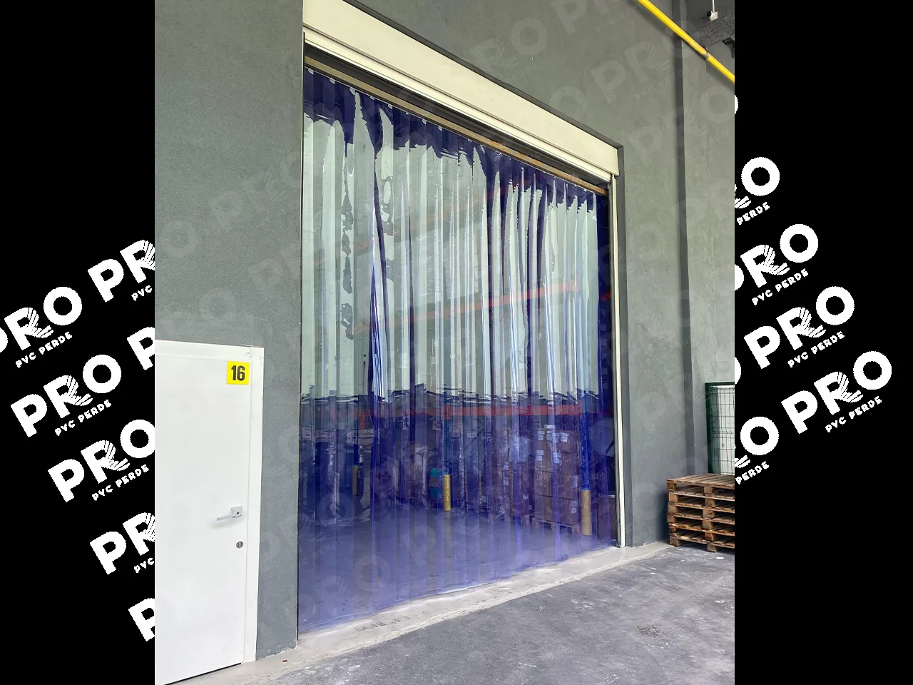 Yükleme Rampası PVC Şerit Perde Uygulaması uygulama görseli