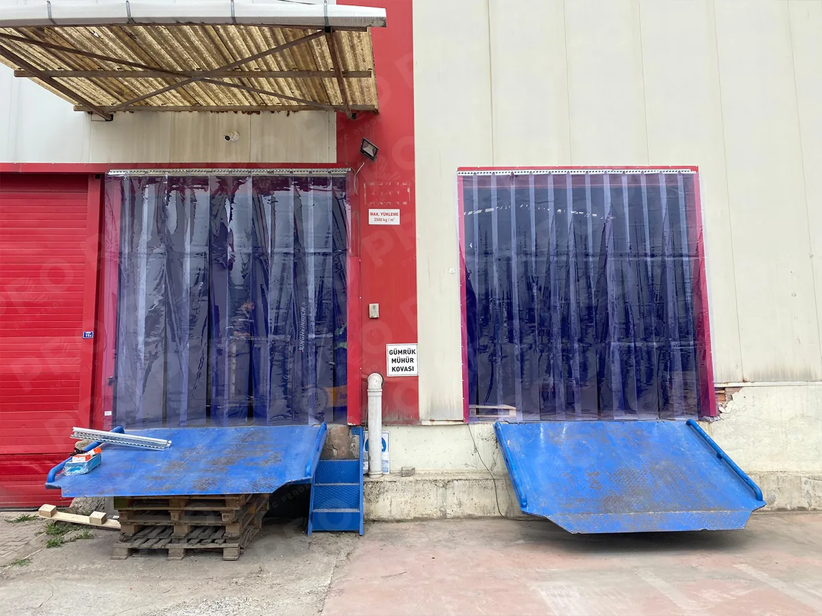 PVC Perde ürün ve uygulama görseli 1