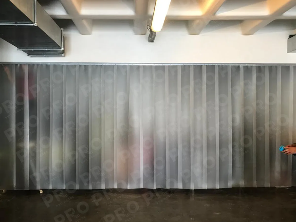 PVC Mika Levha Perde ürün ve uygulama görseli 2