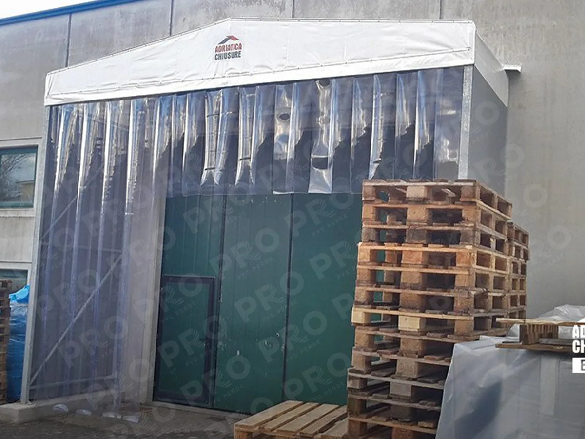 PVC Soğuk Oda Perdesi ürün ve uygulama görseli 4