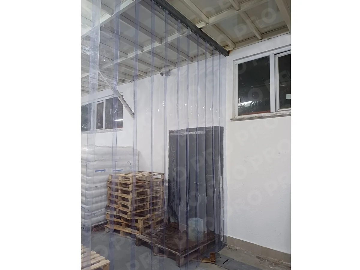 Yükleme Rampası PVC Şerit Perde Uygulaması uygulama görseli