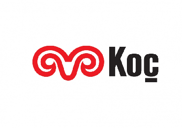 Koç referans logosu - kurumsal sanayi ve üretim alanları için PVC perde uygulaması
